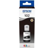 Epson 102 Negro - Botella de Tinta Pigmentada Original C13T03R140