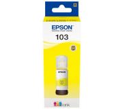 Epson 103 Amarillo - Botella de Tinta Original C13T00S44A10