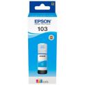 Epson 103 Cyan - Botella de Tinta Original C13T00S24A10