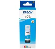 Epson 103 Cyan - Botella de Tinta Original C13T00S24A10