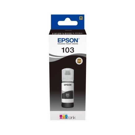 Epson 103 Negro - Botella de Tinta Original C13T00S14A10