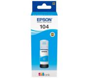 Epson 104 Cyan - Botella de Tinta Original C13T00P240