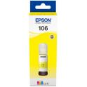 Epson 106 Amarillo - Botella de Tinta Original C13T00R440