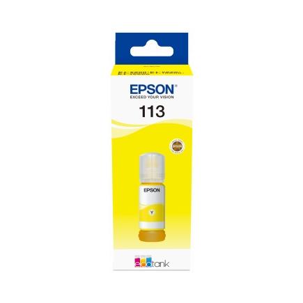 Epson 113 Amarillo - Botella de Tinta Pigmentada Original C13T06B440