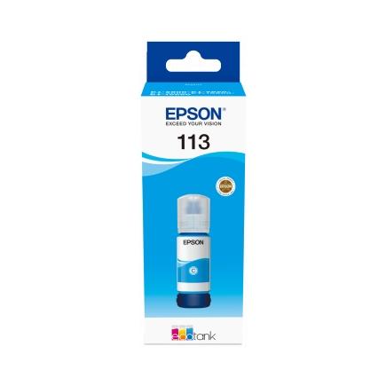 Epson 113 Cyan - Botella de Tinta Pigmentada Original C13T06B240