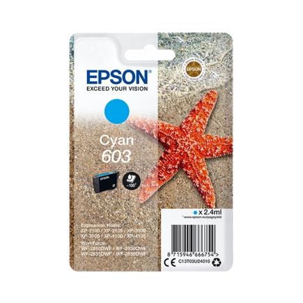 Epson 603 Cyan Cartucho de Tinta Original - C13T03U24010