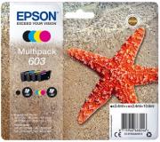 Epson 603 Pack de 4 Cartuchos de Tinta Originales - C13T03U64010