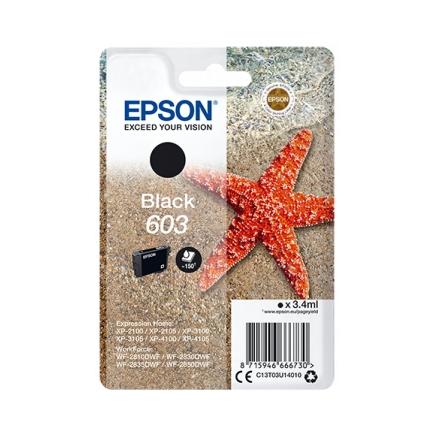 Epson 603 Negro Cartucho de Tinta Original - C13T03U14010