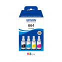 Epson 664 - Multipack de Botellas de Tinta Originales C13T664640