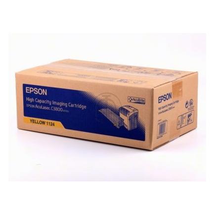 Epson Aculaser C3800 Amarillo Toner Original c13s051124, 1124