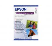 Epson C13S041315 Papel Fotografico A3 255gr - Acabado Brillante - 20 Hojas - para Impresoras de Tinta