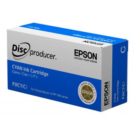 Epson PJIC1 Cyan Cartucho de Tinta Original C13S020447 para Epson Discproducer PP 100, PP 50