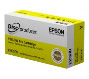 Epson PJIC5 Amarillo Cartucho de Tinta Original C13S020451 para Epson Discproducer PP 100, PP 50