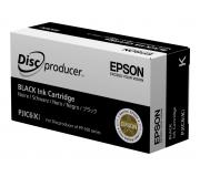 Epson PJIC6 Negro Cartucho de Tinta Original C13S020452 para Epson Discproducer PP 100, PP 50