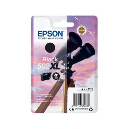 EPSON T02W1 (502XL) NEGRO CARTUCHO DE TINTA ORIGINAL C13T02W14010