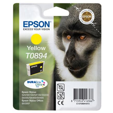 Epson T0894 Amarillo Cartucho de Tinta Original - C13T08944011