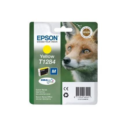 Epson T1284 Amarillo Cartucho de Tinta Original - C13T12844012