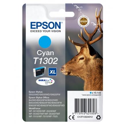 Epson T1302 Cyan Cartucho de Tinta Original - C13T13024012