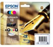 Epson T1626 Pack de 4 Cartuchos de Tinta Originales - C13T16264012