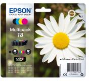 Epson T1806 Pack de 4 Cartuchos de Tinta Originales - C13T18064012