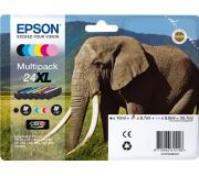 Epson T2438 (24XL) Pack de 6 Cartuchos de Tinta Originales - C13T24384011