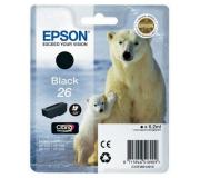 Epson T2601 (26) Negro Cartucho de Tinta Original - C13T26014012