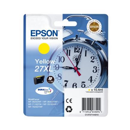 EPSON T2714 (27XL) AMARILLO CARTUCHO DE TINTA ORIGINAL C13T27144012