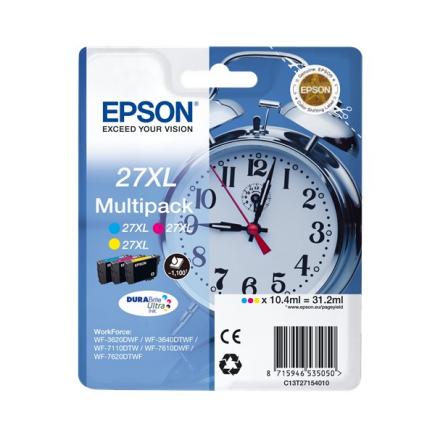 EPSON T2715 MULTIPACK ORIGINAL 3 CARTUCHOS C13T27154010