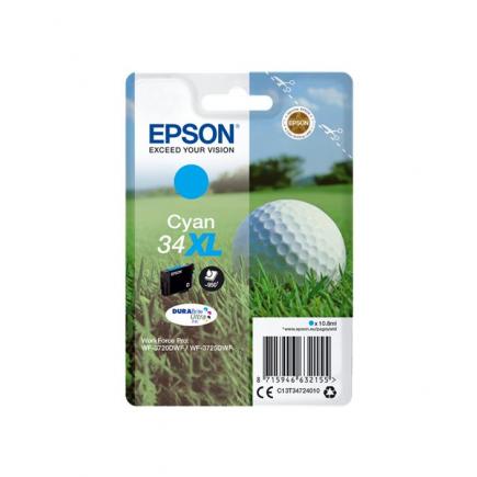 EPSON T3472 (34XL) CYAN CARTUCHO DE TINTA ORIGINAL C13T34724010