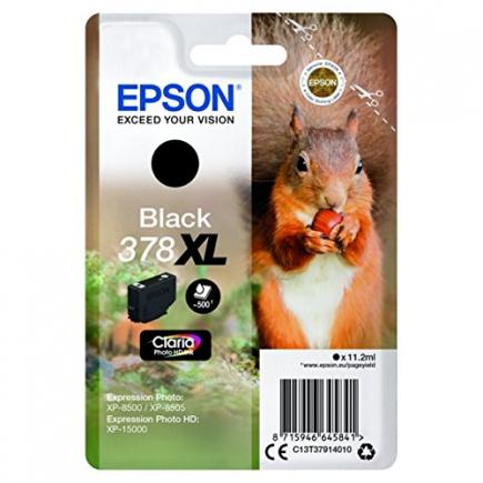 Epson 378XL Negro Cartucho de Tinta Original - C13T37914010