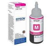 Epson T6643 Magenta Botella de Tinta Original - C13T664340