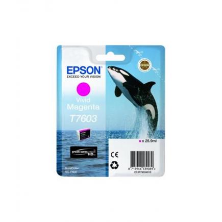 EPSON T7603 MAGENTA CARTUCHO DE TINTA ORIGINAL C13T76034010