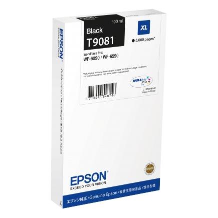 Epson T9081 Negro Cartucho de Tinta Original - C13T908140