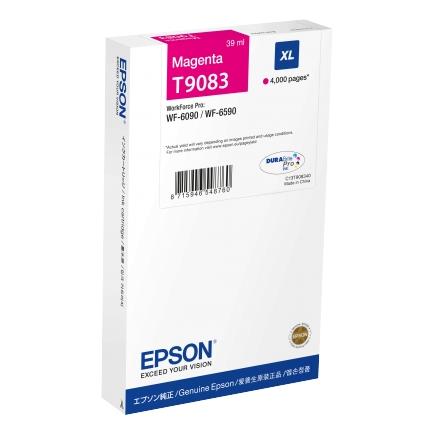 Epson T9083 Magenta Cartucho de Tinta Original - C13T908340