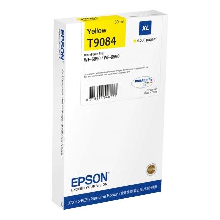 Epson T9084 Amarillo Cartucho de Tinta Original - C13T908440