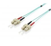 Equip Cable de Conexion de Fibra Optica SC/SC-OM3 10m
