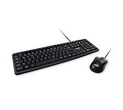 Equip Combo Raton Optico 1000dpi + Teclado USB Negro