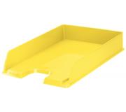 Esselte Europost Vivida Bandeja Portadocumentos -  Formato Vertical - A4 - Espacio para Etiqueta Identificativa - Color Amarillo