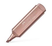 Faber-Castell Rotulador Marcador Fluorescente Textliner 46 - Punta Biselada - Trazo entre 1.2mm y 5mm - Tinta con Base de Agua - Color Oro Rosa
