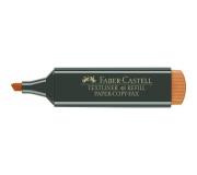 Faber-Castell Rotulador Marcador Fluorescente Textliner 48 - Punta Biselada - Trazo entre 1.2mm y 5mm - Tinta con Base de Agua - Color Naranja