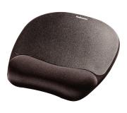 Fellowes Alfombrilla con Reposamuñecas Espuma Memory Foam - Confort Excepcional - Color Negro
