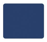 Fellowes Alfombrilla Estandar - Superficie de Poliester y Base de Espuma - 23x19cm - Color Azul