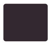 Fellowes Alfombrilla Estandar - Superficie de Poliester y Base de Espuma - 23x19cm - Color Negro