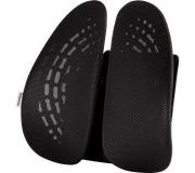 Fellowes Back Angel Respaldo Ergonomico Moldeable - Ajustable en 7 Alturas - Adaptable a la Mayoria de Sillas - Color Negro