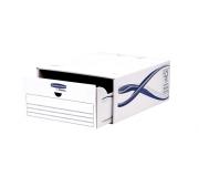 Fellowes Bankers Box Basic Pack de 5 Cajones Archivadores - Carton Reciclado Certificacion FSC