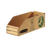 Fellowes Bankers Box Earth Bandeja de Carton 98mm - Montaje Manual - Carton Reciclado Certificacion FSC - Color Marron