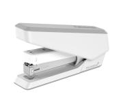 Fellowes LX850 Grapadora con Proteccion Microban - Hasta 25 Hojas - Quitagrapas Extraible - Visor de Grapas - Color Blanco