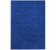 Fellowes Pack de 100 Portadas de Carton Simil Piel Delta Cuero A4 - 250 gr - Color Azul