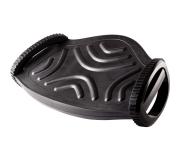 Fellowes Smart Rocker Reposapies - Doble Base Circular - Ayuda a una Correcta Circulacion - Superficie Efecto Masaje - Color Negro