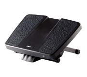 Fellowes Ultimate Professional Series Reposapies - 3 Ajustes de Altura - Base Antideslizante - Color Negro